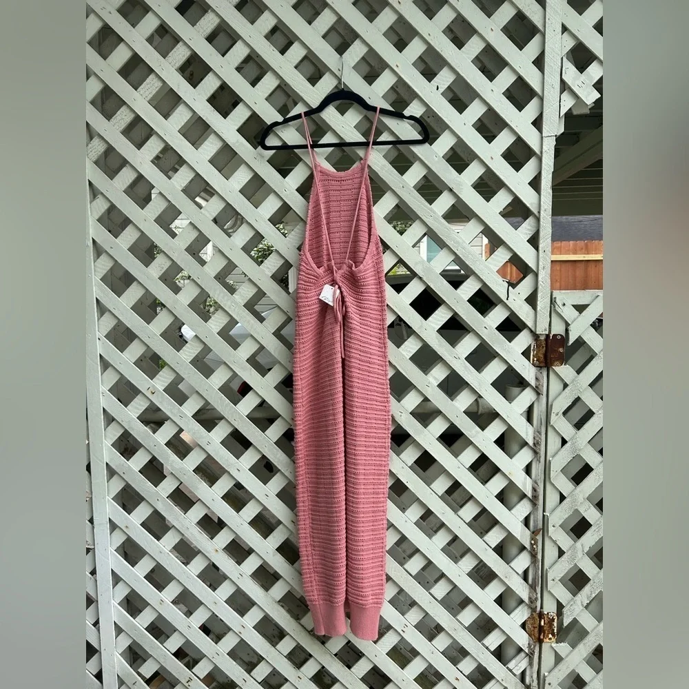 Free people Mallorca Fauxchet Sweater Midi dress